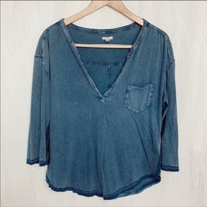 Urban Outfitters Blue Ecote Tee